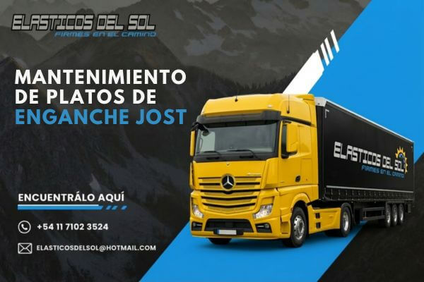 Mantenimiento de Platos de Enganche Jost y Suspensión
